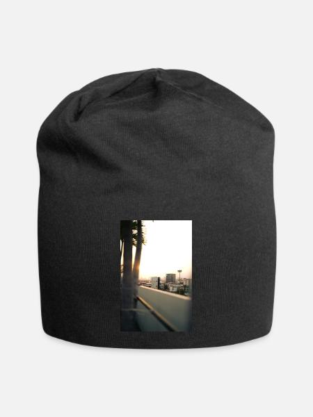 Bangkok - Bonnet en jersey - noir