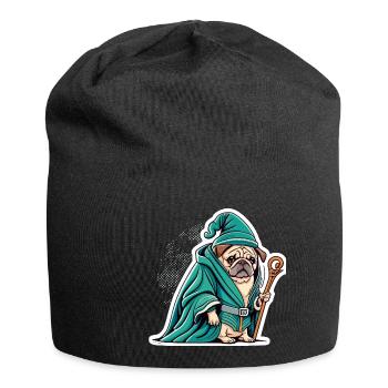 Zauberer - Jersey-Beanie - Schwarz - Vorne