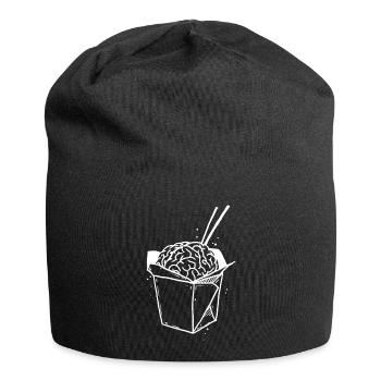 Brainfood1 Inverser - Bonnet en jersey - noir - Devant