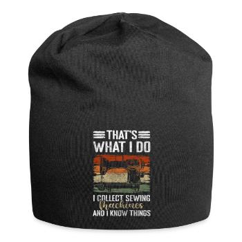 Clothing Hobby Bespoke Tailor - Jersey Beanie - black - Front