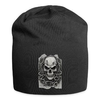 Sinister Roots Unleashed Skull Undead Heavy Metal - Jersey-Beanie - Schwarz - Vorne