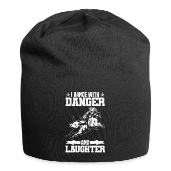 Cowboy - Jersey-Beanie - Schwarz - Vorne
