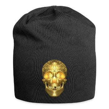 Calavera Gold - Jersey-Beanie - Schwarz - Vorne