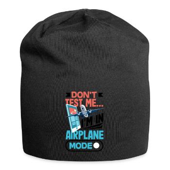 Ne me testez pas en me déconnectant - Bonnet en jersey - noir - Devant