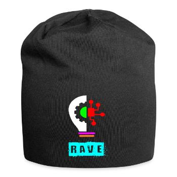 Ampoule de rave - Bonnet en jersey - noir - Devant