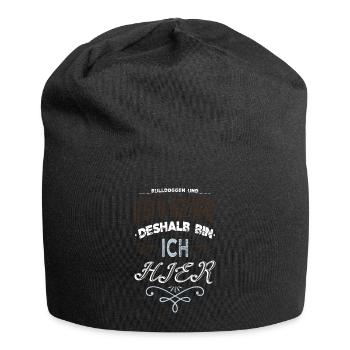 Styles de bière Drôle Culture de la bière Conseils pour les chiens - Bonnet en jersey - noir - Devant