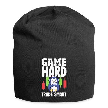 Cryptocurrency Rewards Gaming Blockchain Gamer - Jersey Beanie - black - Front