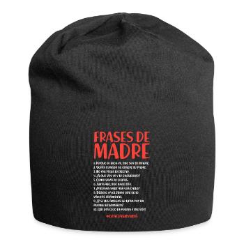 Mother's Quotes (Dark) - Jersey Beanie - black - Front