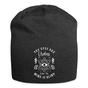 Dreamcatcher Native American Esotericism - Jersey Beanie - charcoal grey - Front
