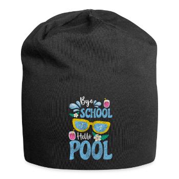Swimming Pool Celebration - Jersey Beanie - black - Front