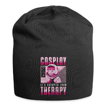 Déguisement Manga Gamer - Bonnet en jersey - noir - Devant