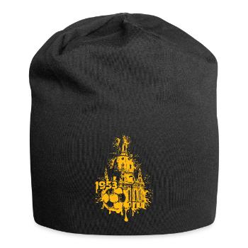1953 Dresden Fußball Frauenkirche Souvenir Symbol - Jersey-Beanie - Schwarz - Vorne