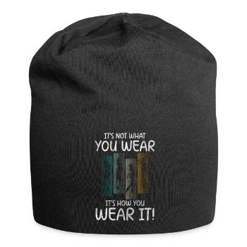 Fashion Lover Style New Fashionable - Jersey Beanie - black - Front