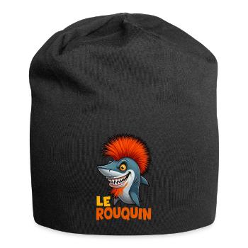 Le rouquin - Bonnet en jersey - noir - Devant