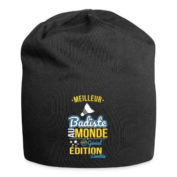 Meilleur Badiste au monde - 100% génial - Bonnet en jersey - noir - Devant
