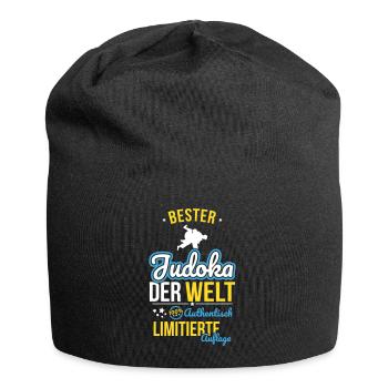 Best Judoka in the World - 100% Authentic - Jersey Beanie - black - Front