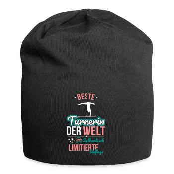 Best Gymnast in the World - 100% Authentic - Jersey Beanie - black - Front