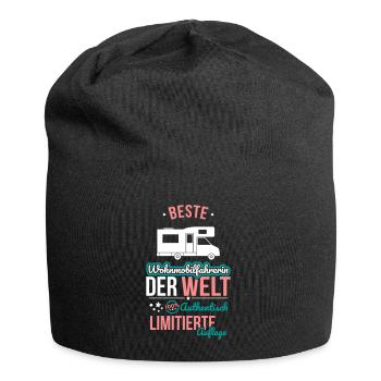 Meilleure conductrice de camping-car - 100 % authentique - Bonnet en jersey - noir - Devant