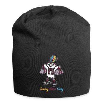 Serving Haters Daily - Jersey Beanie - black - Front