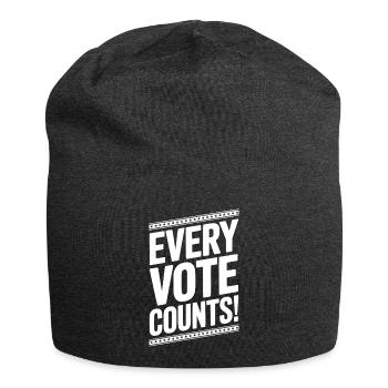 Every Vote Counts - Jersey Beanie - charcoal grey - Front