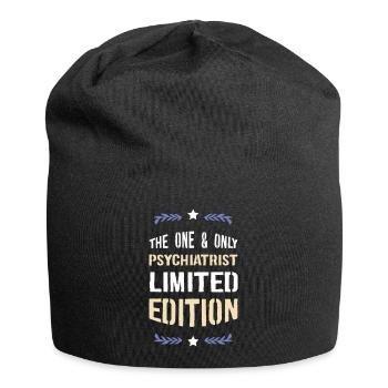 Der Eine und Einzige Psychiater – Limited Edition - Jersey-Beanie - Schwarz - Vorne