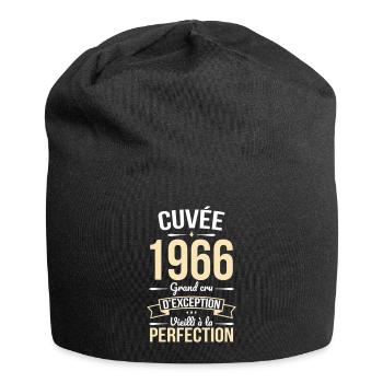 1966 – Aged to perfection - Jersey Beanie - black - Front