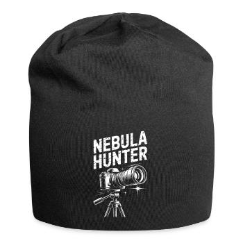 Nebula Hunter Telescope - Jersey Beanie - black - Front