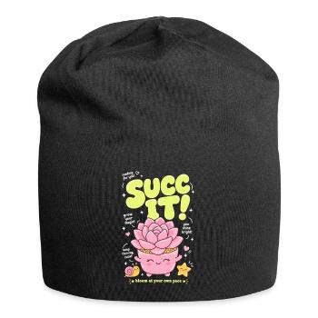 Urban Gardening Succulent lover - Jersey Beanie - black - Front
