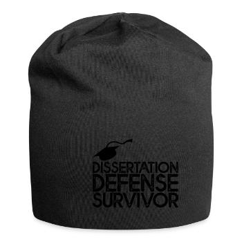 Dissertation Defense Survivor 3 - Jersey-Beanie - Schwarz - Vorne