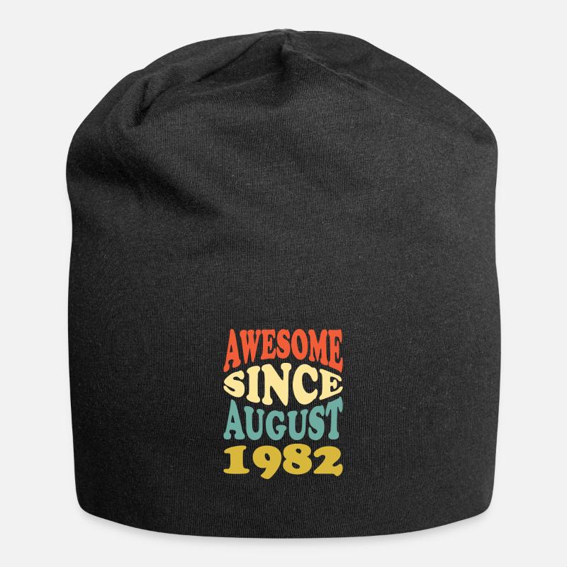 Great since August 1982 - Jersey Beanie - black