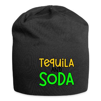 Tequila And Soda 2 - Jersey-Beanie - Schwarz - Vorne