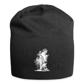 Space Dust Astronauts Outdoor Walk - Bonnet en jersey - noir - Devant