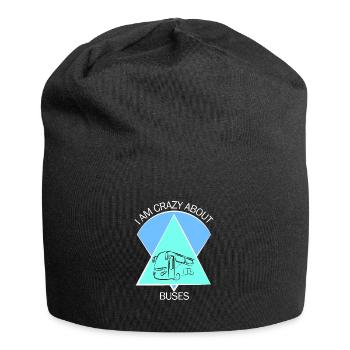 Bus Bus Driver School Bus Bus Bus Driver - Jersey Beanie - black - Front