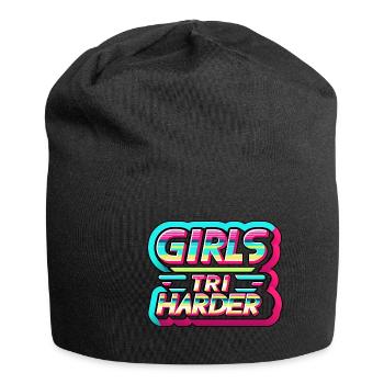 Filles Tri 9 - Bonnet en jersey - noir - Devant