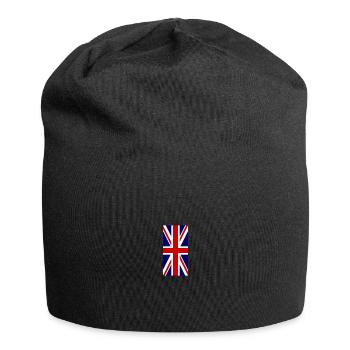 union jack - Jersey-Beanie - Schwarz - Vorne