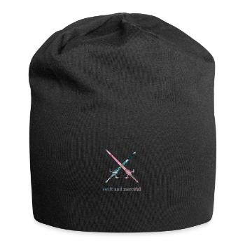 Fantasy Swords - Swift and merciful - Jersey Beanie - black - Front