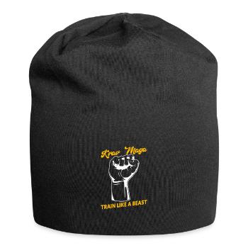 Krav Maga Train Like A Beast - Jersey Beanie - black - Front