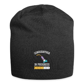 Sonographer In Progress Sonography Ultrasound Tech - Jersey-Beanie - Anthrazit - Vorne