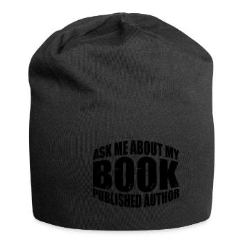 Ask Me About My Book, Published Author 4 - Jersey Beanie - black - Front