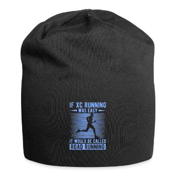 Cadeau de course XC amusant Édition XC Runner - Bonnet en jersey - noir - Devant