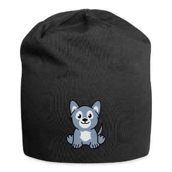 Young wolf - Jersey Beanie - black - Front