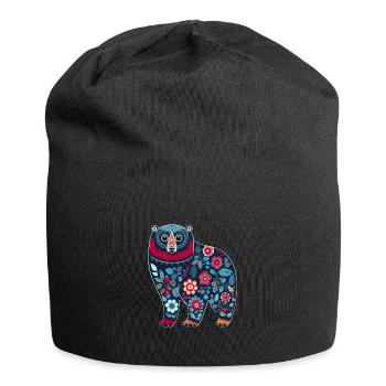 Russische Tradition Weihnachten - Jersey-Beanie - Schwarz - Vorne