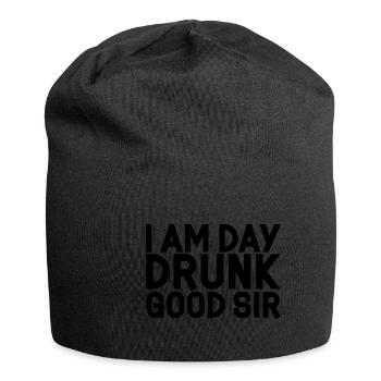 I Am Day Drunk, Good Sir 3 - Jersey-Beanie - Schwarz - Vorne