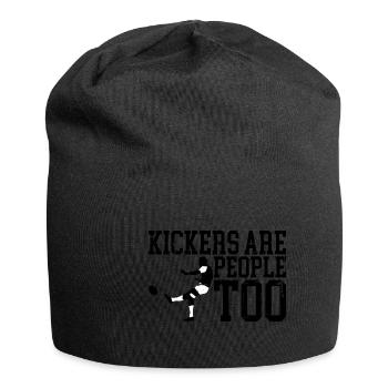 Kickers Are People Too 11 - Jersey Beanie - black - Front