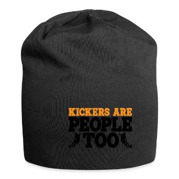 Kickers Are People Too 20 - Jersey Beanie - black - Front