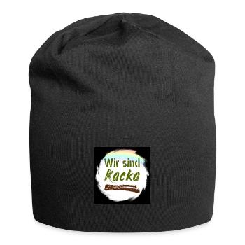 wir sindkacka II - Jersey-Beanie - Schwarz - Vorne