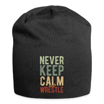 Grappling Martial Arts Wrestling - Jersey-Beanie - Schwarz - Vorne