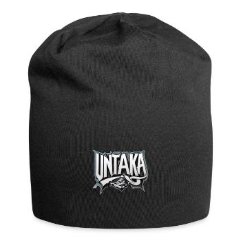 collection untaka wear - Bonnet en jersey - noir - Devant