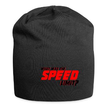 What Was The Speed Limit 4 - Jersey-Beanie - Schwarz - Vorne