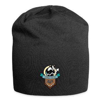 DAX - Lieblingstier - Jersey-Beanie - Schwarz - Vorne